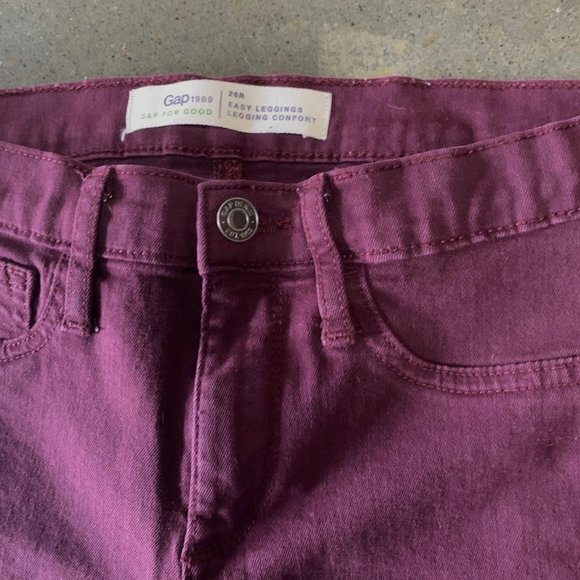 Gap for Good easy legging jeans Sz26R - Picture 7 of 7